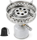 CAMPINGMOON Canister Top Stove 4200W Isobutane Pot Stand OD-4/OD-4-ST by CAMPINGMOON
