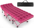 ZENPETIO Folding Camping Cot for Adults, 28" Heavy-Duty Portable Cots Bed by ZENPETIO