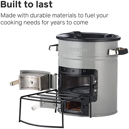 EcoZoom Rocket Stove, Dual Fuel Wood & Charcoal, Portable & Insulated - Image 5