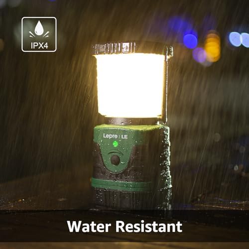 Lepro 1000LM LED Camping Lantern Rechargeable, 4400mAh, 4 Light Modes - Image 6