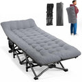 ATORPOK Camping Cot for Adults with Comfortable Cushion, Folding Bed by Enjoyyouroutdoorlife