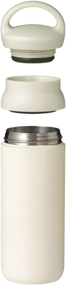 KINTO 21096 Dayoff Tumbler, 16.9 fl oz (500 ml), Dark Gray, Double Wall Vacuum Construction, Thermal and Cold Insulation, Water Bottle - Image 2