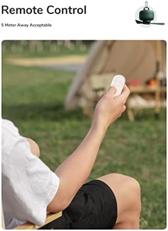 JISULIFE Camping Fan 8000mAh Battery Operated, Portable Tent Rechargeable - Image 3