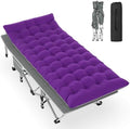 Slendor Folding Camping Cot with Mattress for Adults, 500lbs Portable Bed by Slendor