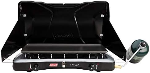 Coleman Gas Camping Stove | Triton Propane Stove, 2 Burner by Unknown