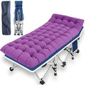 Camping Cot with Comfortable Mattress, Camping Cots for Adults by GETOVIN