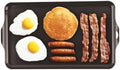 Coghlan's Camp Griddle, Lightweight Aluminum, 16.5 x 10" size, PFAS-Free and Non-Stick Ceramic Coating Cooking Surface for Two Burner Stoves, Ideal for Camping and Outdoor Cooking by Coghlans
