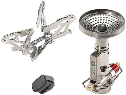 CAMPINGMOON Titanium Backpacking Stove Pressure Regulator Igniter XT-2F by CAMPINGMOON