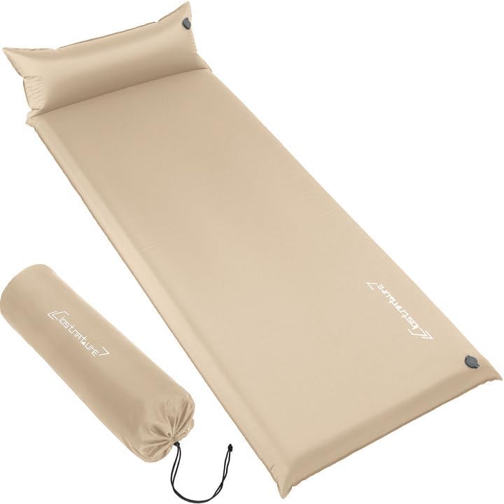 Clostnature 3in Lightweight Self Inflating Sleeping Pad for Camping by Clostnature