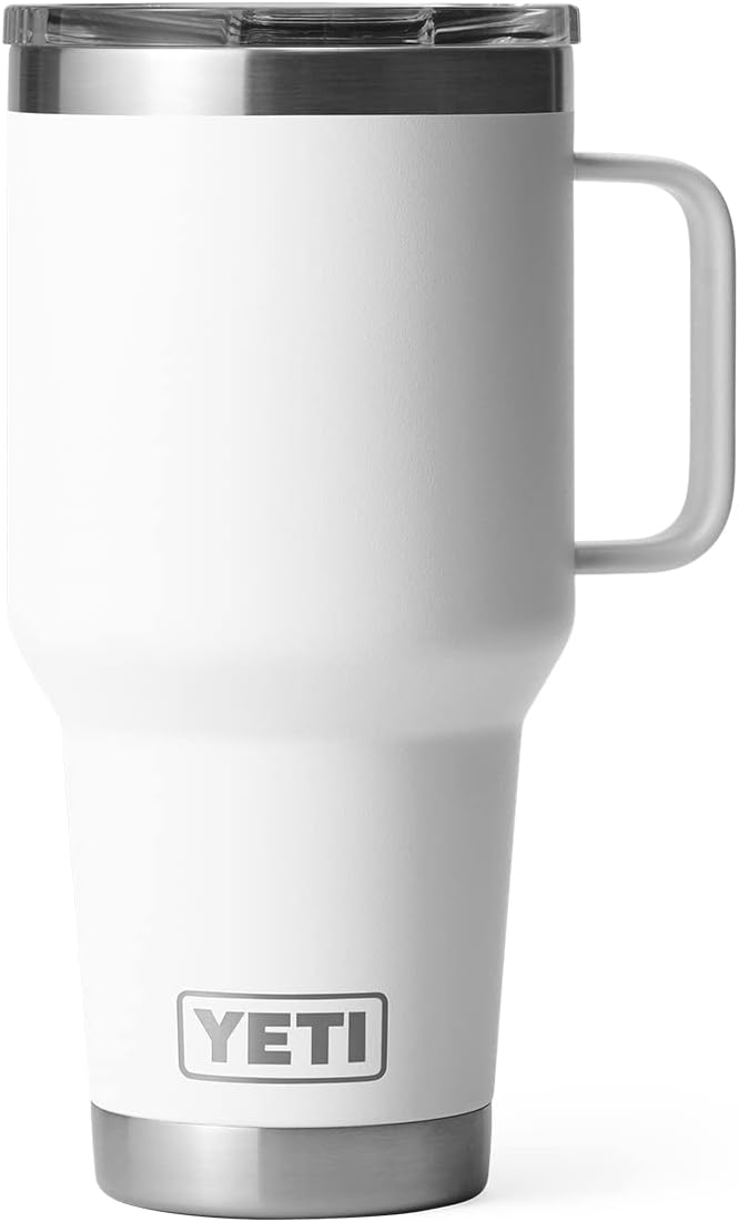 YETI Rambler 30 oz Travel Mug, Stainless Steel, Vacuum Insulated with Stronghold Lid - Image 3