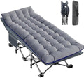 LILYPELLE Oversized XXL Folding Camping Cot, 32" Heavy Duty Sleeping Cots by LILYPELLE