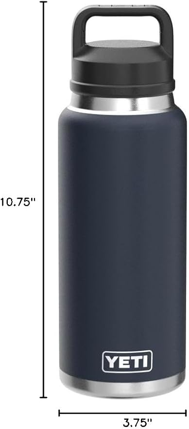 YETI Rambler 36 oz Bottle, Vacuum Insulated, Leakproof, Stainless Steel with Chug Cap | Vacuum Insulated, Leakproof, with Chug Cap - Image 9