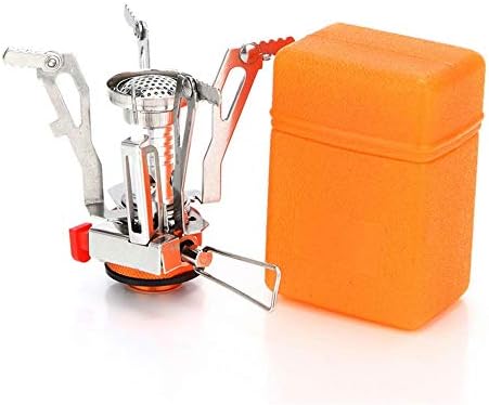 AOTU Portable Camping Stoves Backpacking Stove with Piezo Ignition Stable Support Wind-Resistance Camp Stove for Outdoor Camping Hiking Cooking by AOTU