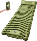 Ultralight Camping Sleeping Pad with Pillow & Built-in Foot Pump by Pretyw