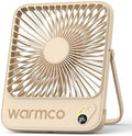 Warmco D3 Portable Travel Fan 10000mAh, Ultra-Slim, 24H Runtime by Warmwinterscoolsummers