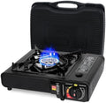 SHINESTAR Portable Butane Camping Stove with Carrying Case, 7800 BTUs by SHINESTAR