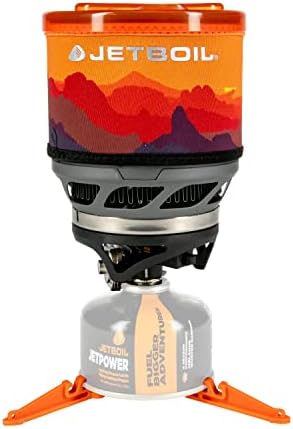 Jetboil MiniMo Camping and Backpacking Stove Cooking System with Adjustable Heat Control by Unknown