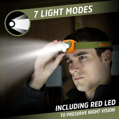 Energizer LED Headlamp PRO (4-Pack), IPX4 Water Resistant Headlamps, High-Performance Head Light for Outdoors, Camping, Running, Storm, Survival LED Light for Emergencies (Batteries Included) - Image 5