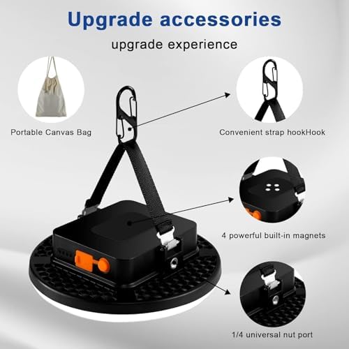 Portable LED Camping Lantern Rechargeable Light - Image 4