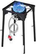 VEVOR 1 Burner Outdoor Propane Gas Stove, Propane LPG Gas Camping Stove, by VEVOR