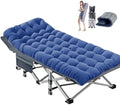 DoCred Oversized XXL Folding Camping Cot with Pad by DoCred