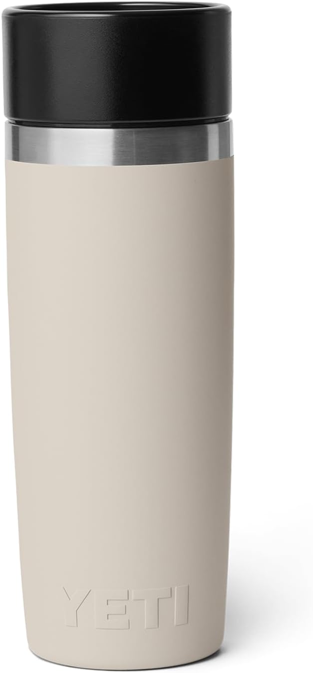 YETI Rambler 16 oz Travel Bottle, Stainless Steel, Vacuum Insulated with Leakproof Commuter Cap, Cape Taupe - Image 7