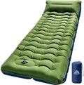 FUN PAC Camping Sleeping Pad,Ultralight Camping Mattress with Pillow, Built-in Foot Pump Inflatable Sleeping Pad Compact for Camping,Backpacking, Hiking,Traveling by FUNPAC