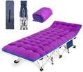COLMERD Camping Cot with Comfortable Mattress,Cots for Sleeping with Pad by COLMERD