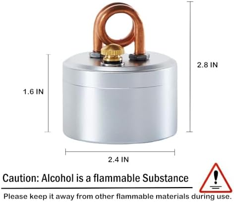 Portable Mini Camping Alcohol Stove - Image 2