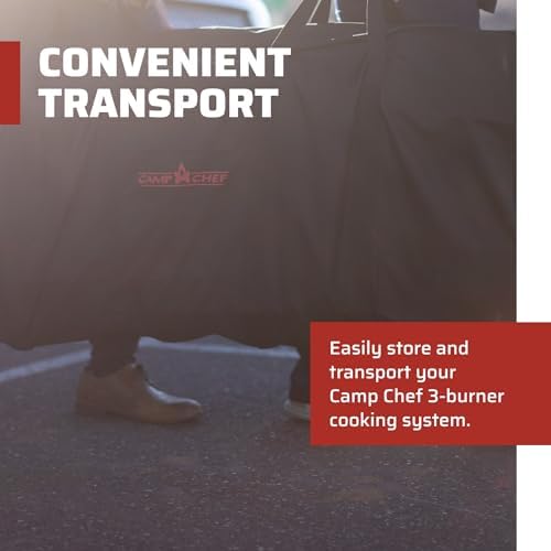 Camp Chef Carry Bag, Fits Three-Burner Stoves, Black - Image 2