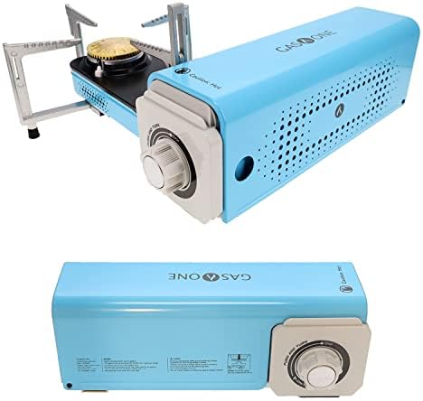 Gas One GS-8300 - Camp Stove Compact Butane Stove with Carrying Case - Foldable Portable Stove by GASONE