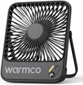 Warmco D3 10000mAh Portable Travel Fan, 7-inch Wide, Up to 24H Runtime by Warmwinterscoolsummers
