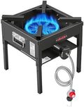 VEVOR 1 Burner Outdoor Propane Gas Stove, Propane LPG Gas Camping Stove, by VEVOR