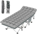 Suteck Camping Cot, Folding Camp Bed for Adults with Soft Thicker Cushion by Suteck