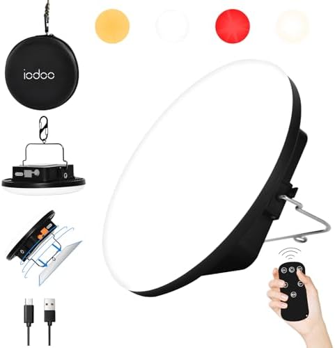16500mAh Rechargeable Camping Light with Remote by Fromnowonlightupthisworld