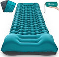 AKSOUL Camping Sleeping Pad with Pillow: Extra Thick 3.9 inch Ultralight Self Inflating Air Mat, Compact Lightweight Insulated Inflatable Sleep Mattress for Backpacking, Camp, Hiking, Tent by AKSOUL