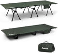 Anbte Height Adjustable Camping Cot, Support 400 lbs, Portable for 1 Person by Anbte