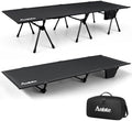 Anbte Height Adjustable Camping Cot, Support 400 lbs, Portable for 1 Person by Anbte