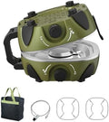 BODEGA 2 Burner Camping Stove, 20000 BTU Folding Propane Camp Stove with Adjustable Burners,Portable Dual Gas Stoves with Carry Handle&Bag for Camping,BBQ,RV,Home,Camping Essentials Gear by BODEGA