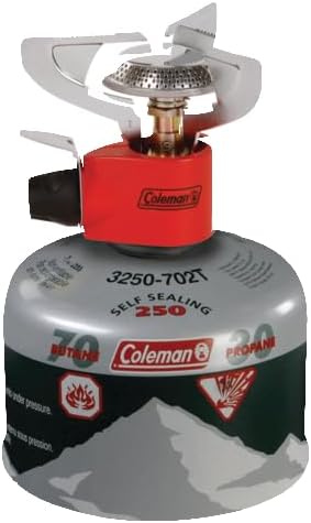 Coleman Classic 1-Burner Backpacking Stove, Portable Lightweight Camp Stove with Adjustable Burner & Pressure Control, 10,000 BTUs of Power for Camping, Backpacking, Tailgating, & More - Image 4