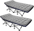 ABORON Camping Cot for Adults, 28 in Wide Folding Bed with Mattress by ABORON