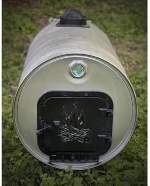US Stove BSK1000 Barrel Camp Stove Kit, Medium, Black - Image 7