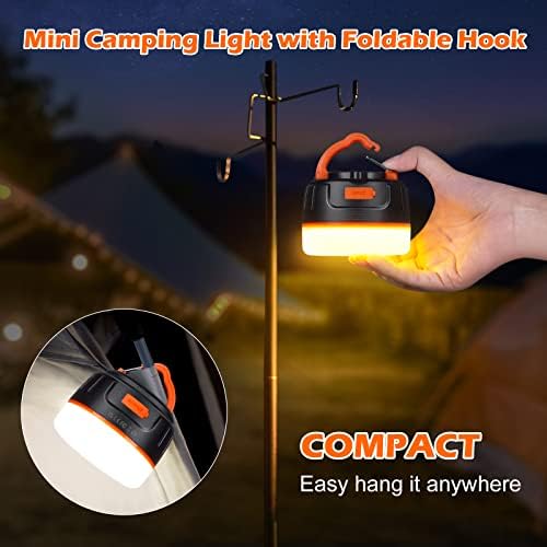 Sinvitron LED Camping Lantern Rechargeable with Remote Control - 1000LM 150H Runtime Tent Light, 5200mAh Water-Resistant Emergency Light for Hurricane Power Outages, Hiking Home - Image 6