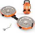 Cofiyard 20,000 BTUs 2 Burner Propane Camping Stove, Portable Folding Camp Stove with Adjustable Burners, Regulator and Carrying Bag, Dual Gas Stoves Easy Carrying Handle for Tailgating, Camping, BBQ by CofiyardOfficial