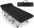 ZENPETIO Folding Camping Cot for Adults, 28" Heavy-Duty Portable Cots Bed by ZENPETIO