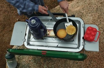 Coleman Classic 3-Burner Propane Camping Stove with InstaStart Ignition, Portable Cooktop with 3 Adjustable Burners & 28,000 BTUs of Power for Camping, Tailgating, Grilling, Hunting & More - Image 4