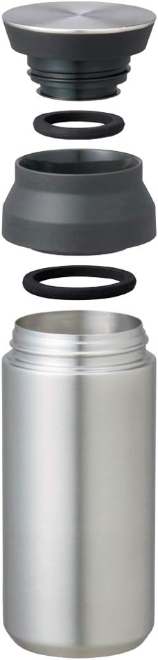 Kinto 20941 Travel Tumbler, 16.9 fl oz (500 ml), Stainless Steel, Vacuum Double Wall Construction, Heat and Cold Retention - Image 3
