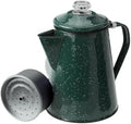 GSI Outdoors Percolator Coffee Pot | Enamelware Campfire Coffee Boiler Kettle for Outdoor Camping Cookware, Cabin, RV, Kitchen, Hunting & Backpacking by GSIOutdoors