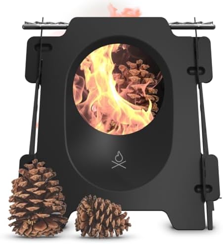 Stöker Camping Wood Stove – Compact, Folding Backpacking Wood Burning Stove by %C3%9Cberleben