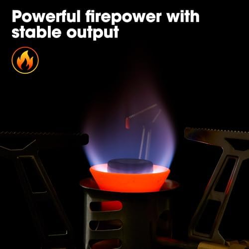 Multi Fuel Stove Burner with SILENT CAP for Outdoor Camping Hiking - Image 6